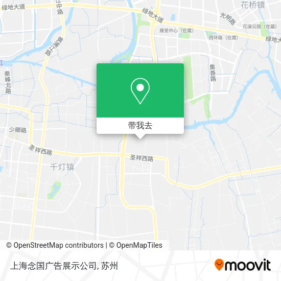 上海念国广告展示公司地图