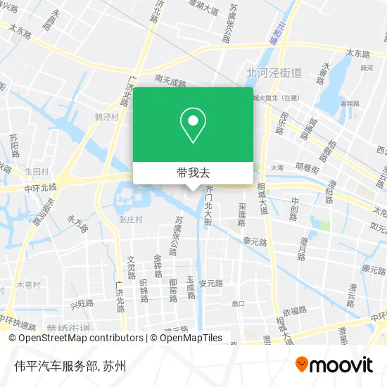 伟平汽车服务部地图