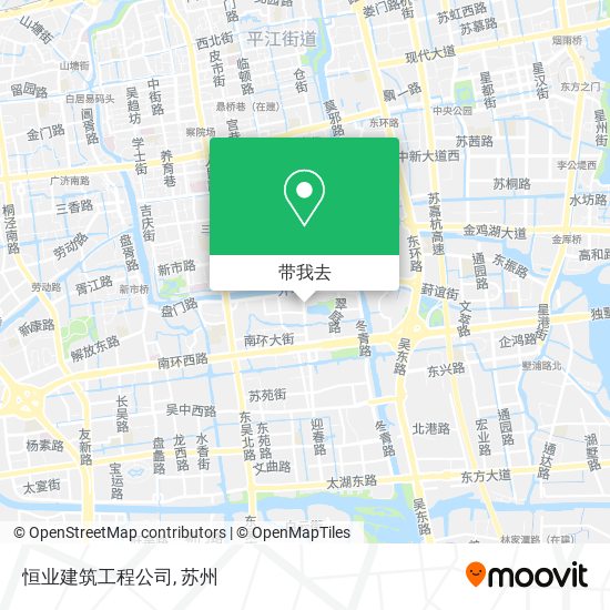 恒业建筑工程公司地图