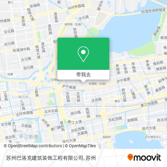 苏州巴洛克建筑装饰工程有限公司地图