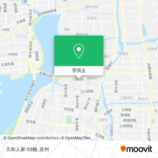 天和人家-33幢地图