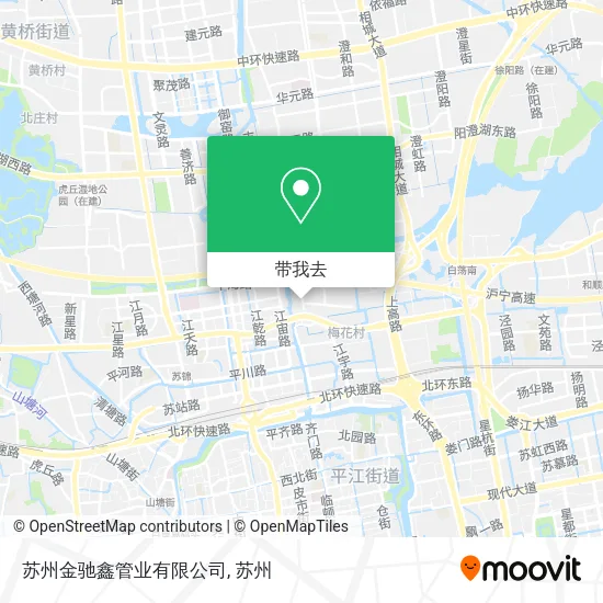 苏州金驰鑫管业有限公司地图
