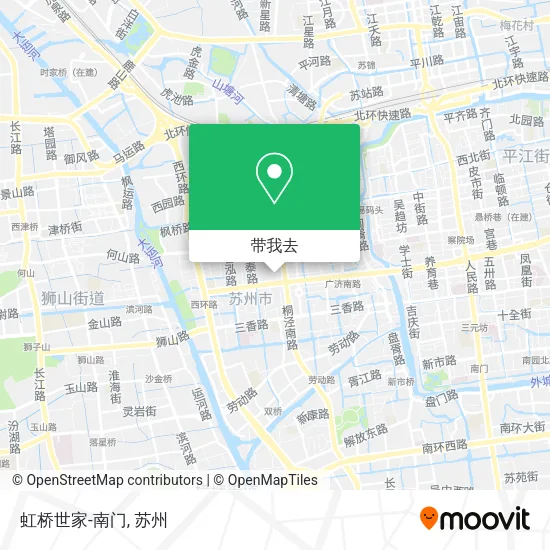 虹桥世家-南门地图