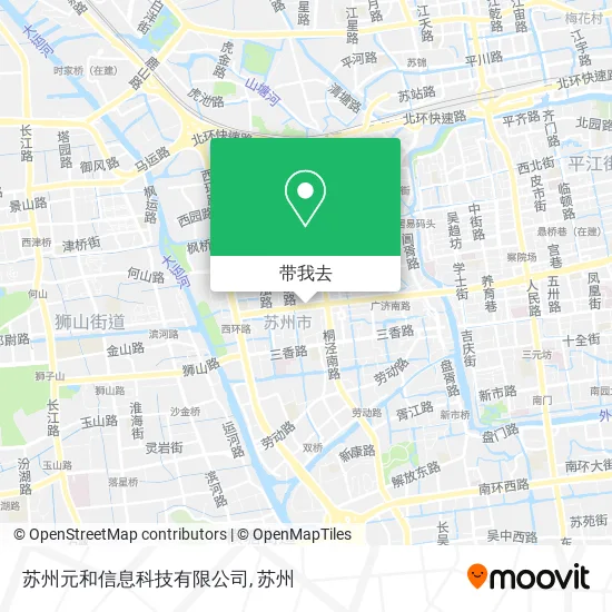苏州元和信息科技有限公司地图