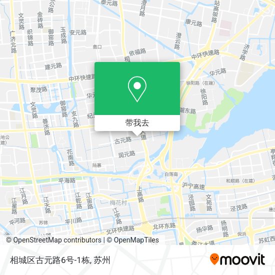 相城区古元路6号-1栋地图
