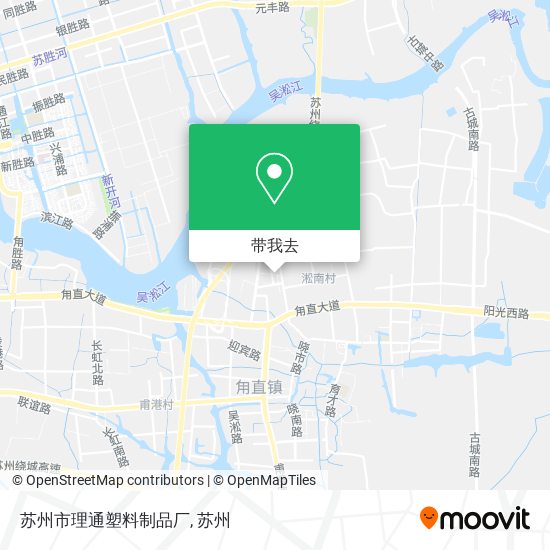 苏州市理通塑料制品厂地图