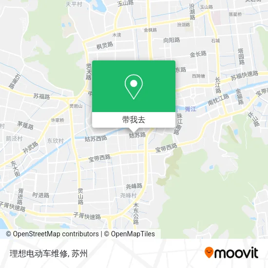 理想电动车维修地图