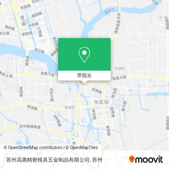 苏州高惠精密模具五金制品有限公司地图