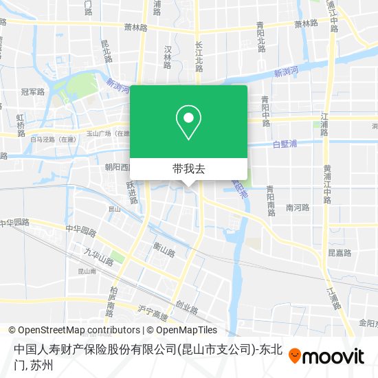 中国人寿财产保险股份有限公司(昆山市支公司)-东北门地图