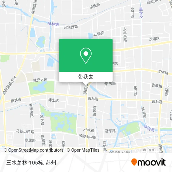 三水萧林-105栋地图