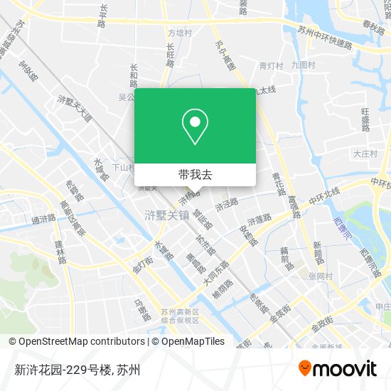 新浒花园-229号楼地图