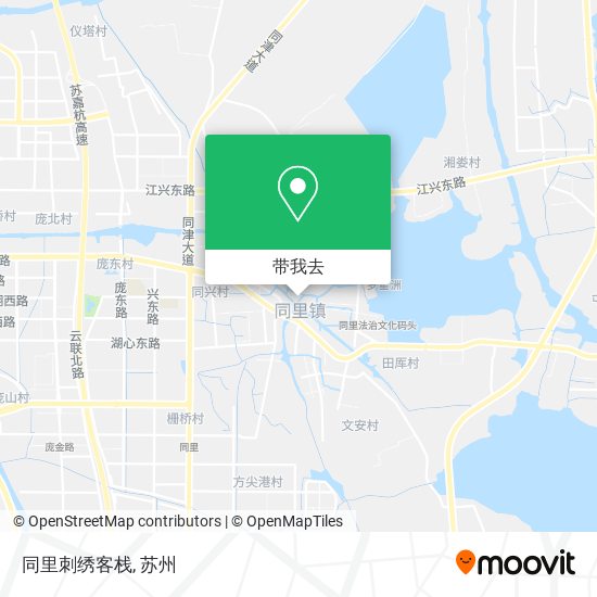 同里刺绣客栈地图