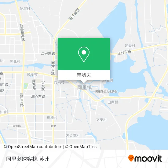 同里刺绣客栈地图