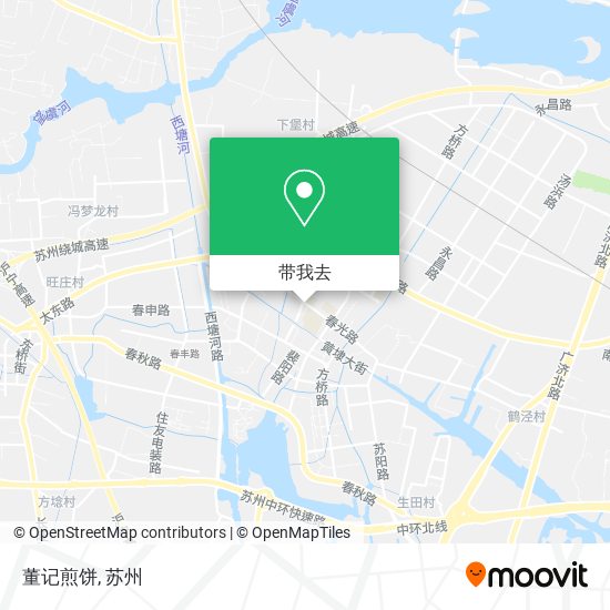 董记煎饼地图