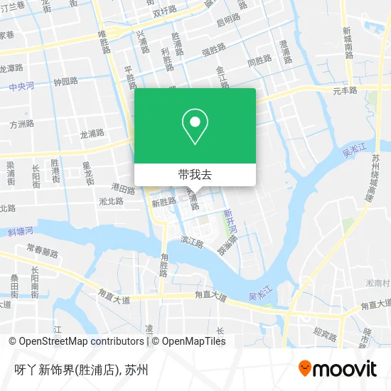 呀丫新饰界(胜浦店)地图