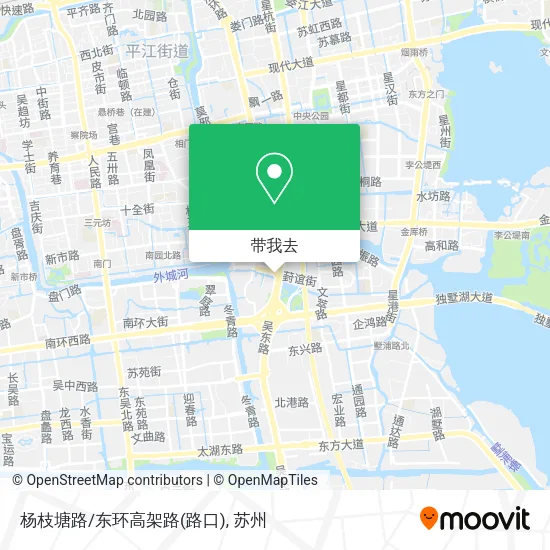 杨枝塘路/东环高架路(路口)地图