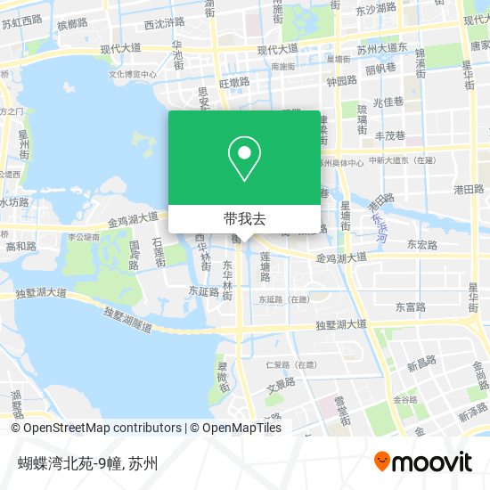 蝴蝶湾北苑-9幢地图