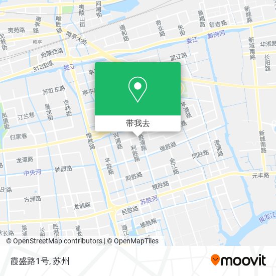 霞盛路1号地图