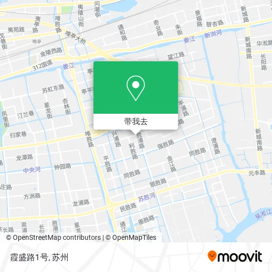 霞盛路1号地图