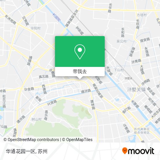 华通花园一区地图
