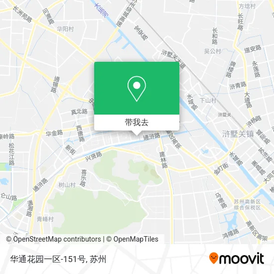 华通花园一区-151号地图