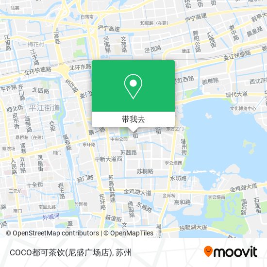 COCO都可茶饮(尼盛广场店)地图