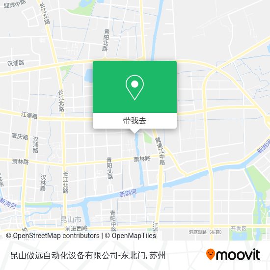 昆山傲远自动化设备有限公司-东北门地图