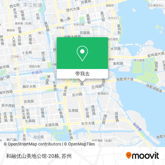 和融优山美地公馆-20栋地图