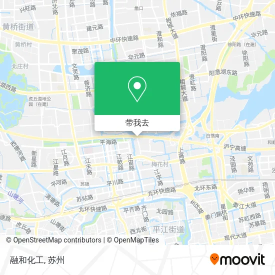 融和化工地图