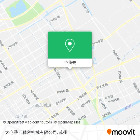 太仓乘云精密机械有限公司地图