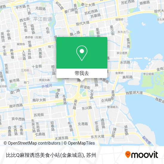 比比Q麻辣诱惑美食小站(金象城店)地图
