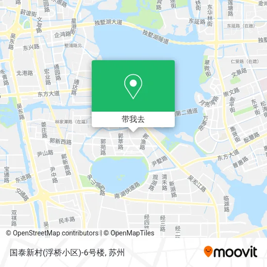国泰新村(浮桥小区)-6号楼地图