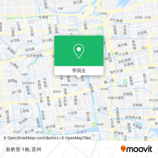 新桥里-1栋地图