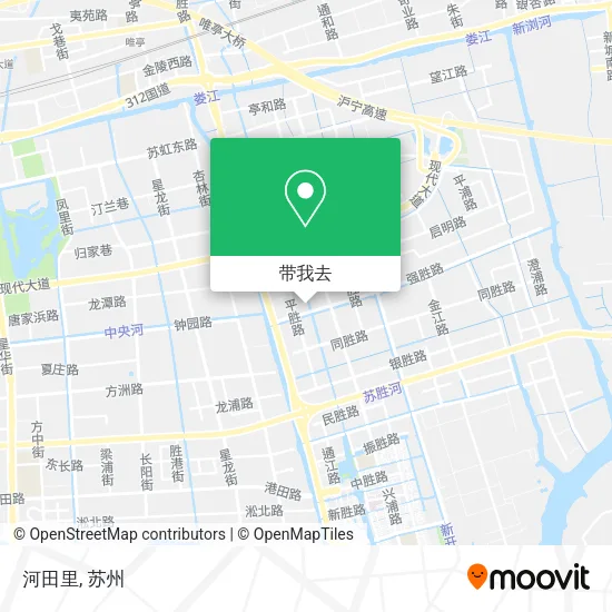 河田里地图