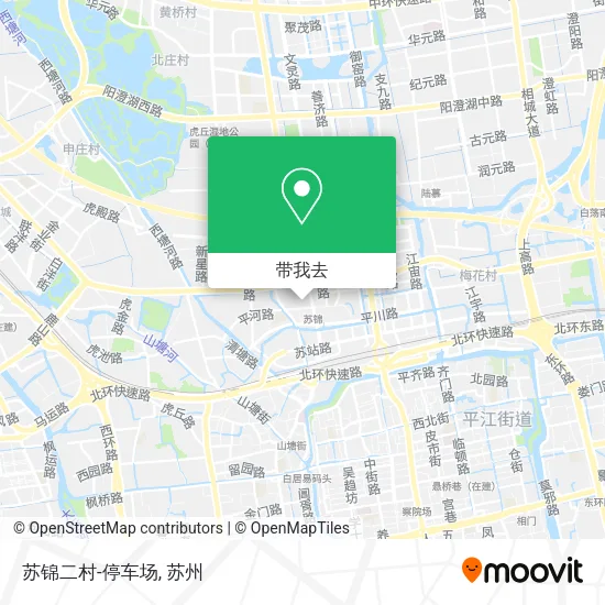 苏锦二村-停车场地图