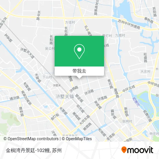 金榈湾丹景廷-102幢地图