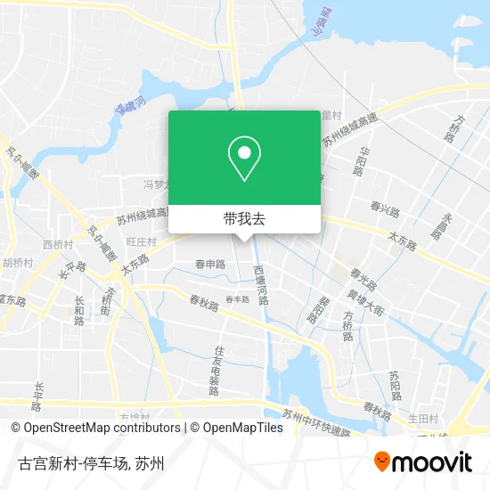 古宫新村-停车场地图
