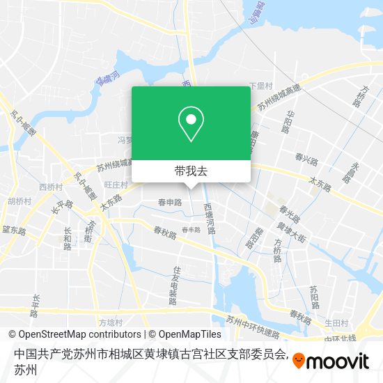 中国共产党苏州市相城区黄埭镇古宫社区支部委员会地图