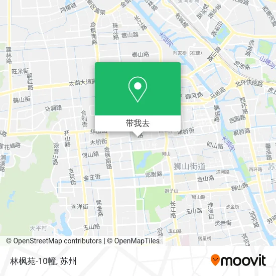 林枫苑-10幢地图