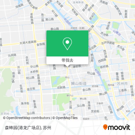 森蜂园(港龙广场店)地图