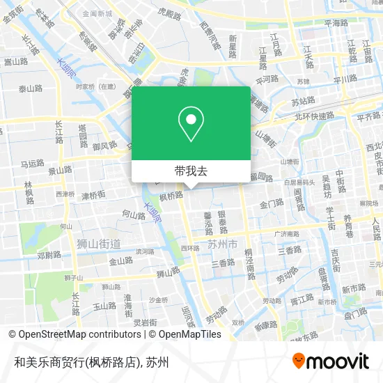 和美乐商贸行(枫桥路店)地图