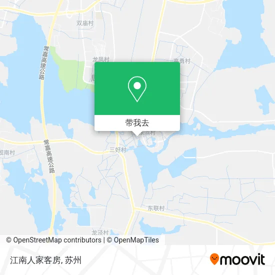 江南人家客房地图