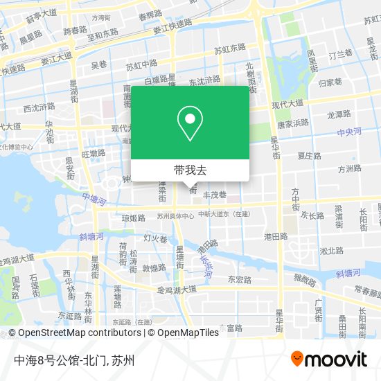 中海8号公馆-北门地图