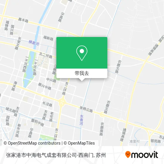 张家港市中海电气成套有限公司-西南门地图