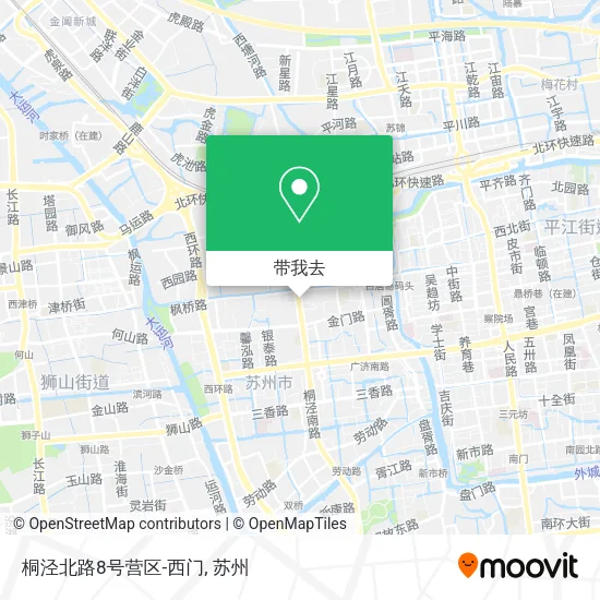 桐泾北路8号营区-西门地图
