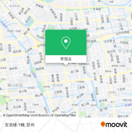 安居楼-1幢地图