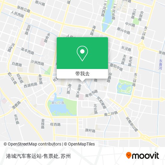 港城汽车客运站-售票处地图