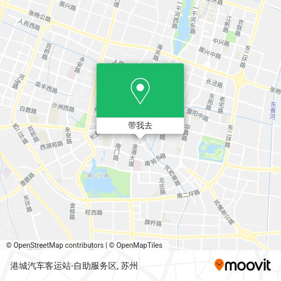 港城汽车客运站-自助服务区地图