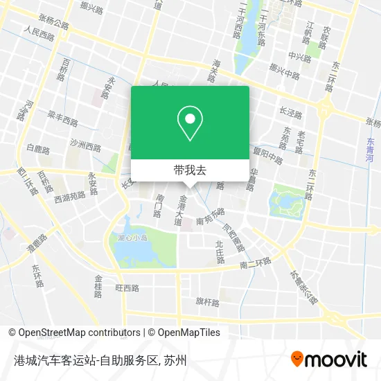 港城汽车客运站-自助服务区地图