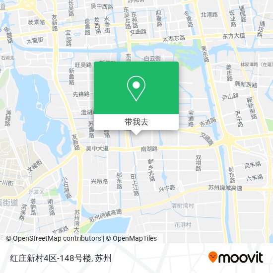 红庄新村4区-148号楼地图